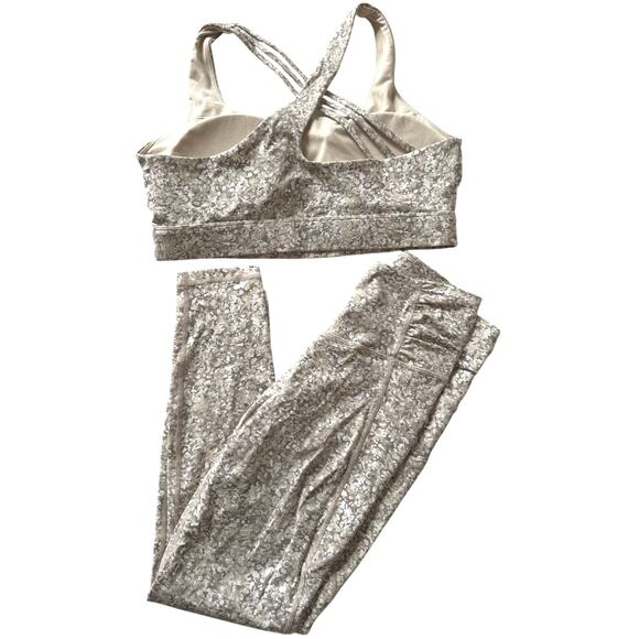 Zyia Set Bentonite Sports Bra and Legging Activewear Size 2 - Picture 4 of 12